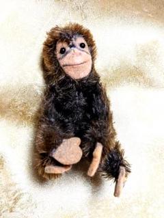 シュタイフ ぬいぐるみ サル ジョコ Jocko Schimpanse 家族 絆 シュタイフ Jocko Chimpanzee チンパンジーのジョコ 猿 さる