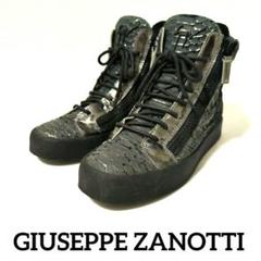 着用3回・箱付き Giuseppe Zanotti レザースニーカー 厚底 41 Leather Sneakers Giuseppe Zanotti - 42.5, buy pre-owned at