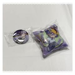 くら寿司 にじさんじ 榊ネス オリジナル缶バッジ クッションチャーム 2個セット