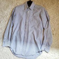 美品 Maker's Shirt鎌倉 ボタンダウン 長袖シャツ ストライプ