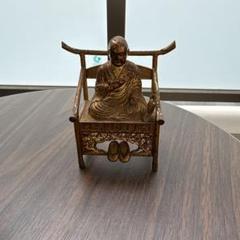 ♥陶製 とても古い 仏像 1 座像 仏様 仏壇 仏具 骨董