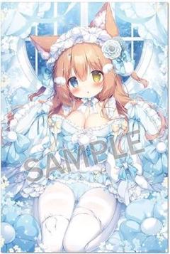 桃豆こまもち 和メイドこまこちゃん Extra Edition B2タペストリー