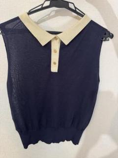 martinique - タグ付き新品未使用【martinique 】ストライプ クロップドニット martinique - タグ付き新品未使用【martinique 】ストライプ