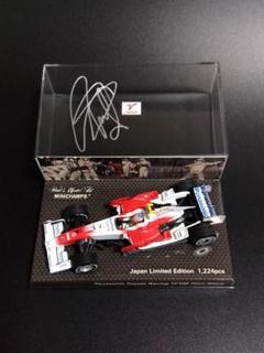 ミニチャンプス ティモ・グロック トヨタTF108 直筆サイン入り 1/43 m45116891718_1.jpg?1676768882