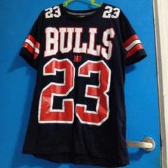 ブルズ　23 ユニフォームシャツ Lサイズ 黒
