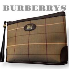 希少品✨ バーバリー Burberry オールレザー ポーチ 新品未使用 BURBERRY - 極美品 BURBERRY 巾着 オールレザー ショルダー