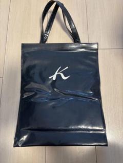 未使用級❗️ Kitamura トートバッグ クロコ型押し　黒　大容量 ほぼ未使用】モーダプリンチペ クロコダイル型押し レザートート