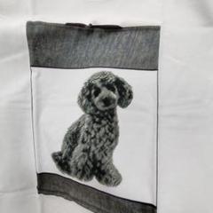 gray 犬プリント Tシャツ男女兼用 - メルカリ