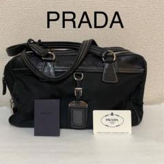 証明書付 超美品!PRADA プラダ レザー ナイロン カバン バック