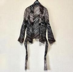 HaaT ISSEY MIYAKE プリーツ トロンプルイユ ブラウス 羽織り