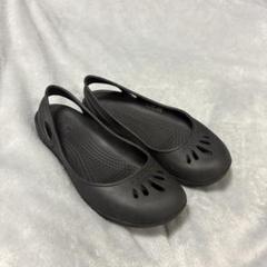 廃盤　crocs　クロックス　マリンディ　W6　ブラック