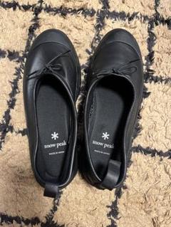 snow peak　Field Toe Shoes 23　黒　23.5cm