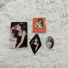 『現品限り！即日発送・即購入◯』TWICEナヨン　トレカ＆シールセット➂