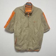 Nike ゴルフジャケット ハーフジップ ネイビー/クリーム/オレンジ Nike ゴルフジャケット ハーフジップ ネイビー/クリーム/オレンジ