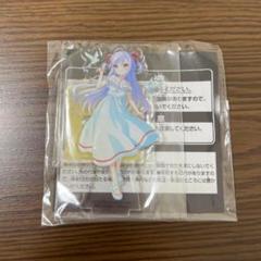 ユメステ　ワールドダイスター　新妻八恵　缶バッジ　チケット、チェキ風カード ユメステ ワールドダイスター 新妻八恵 缶バッジ カード 各種