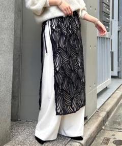 【極美品】BEARDSLEYラップ風 ロング スカート フレア Aライン BEARDSLEY（ビアズリー）の「ラップ風スカート（スカート）」 - WEAR