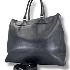 フルラ トートバッグ 超大容量 ✨ 2way ショルダー ビジネス ブラック