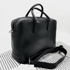 【極美品】アニヤハインドマーチ ビジネスバッグ スマイル 黒 レザー 2way 極美品】アニヤハインドマーチ ビジネスバッグ スマイル 黒