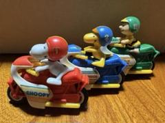 レア 当時もの SNOOPY スヌーピー バイクトイ 3個セット ヴィンテージ レア 当時もの SNOOPY スヌーピー バイクトイ 3個セット