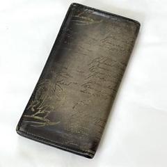 Berluti ベルルッティ カリグラフィ サンタルスクリットレザージップロング