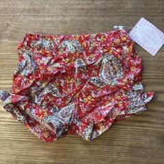 JOY MARY ショートパンツ リボン　レッド　90