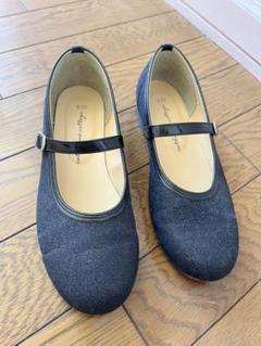 ラメパンプス22センチ
