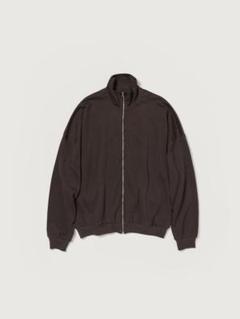 AURALEE 「SUPER HIGH GAUGE SWEAT ZIP BLOUSON / DARK BROWN