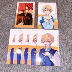 プロセカ あんスタ エピカ ブロマイド 箔押し 天馬司 守沢千秋 プロセカ あんスタコラボ エピカ ブロマイド 天馬司 セット