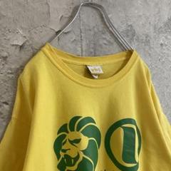 USA製 ネスタ 古着 Tシャツ 半袖 プリント 黄色 緑