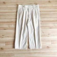 SCYE BASICS ブラッシュドコットンギャバジンバギートラウザーズ SCYE BASICS(サイベーシックス) / 21AW/ブラッシュドコットン