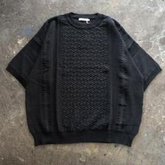 yashiki 24ss 半袖ニット