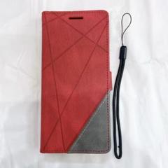 美品✨xperia 1 vi ケース 手帳型　レッド