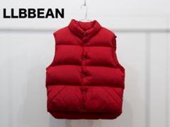 70s 美品 LL.Bean ダウンベスト 赤 L.L.Bean ダウンベスト ベスト マウンテン・クラシック・ダウン