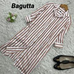 【美品】BAGUTTA バグッタ　ストライプ　ワンピース　チュニック 美品】BAGUTTA バグッタ ストライプ ワンピース チュニック