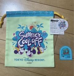 ミセスグリーンアップル ディズニー 巾着とミセス横浜ステッカー