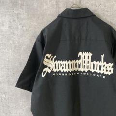Swamp Works RED KAP製ワークシャツスクエアテイル　半袖Sサイズ