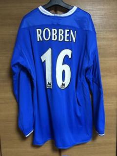 プレミアリーグ　チェルシー ROBBEN レア　長袖　16番 ユニホームXL プレミアリーグ チェルシー ROBBEN レア 長袖 16番 ユニホームXL