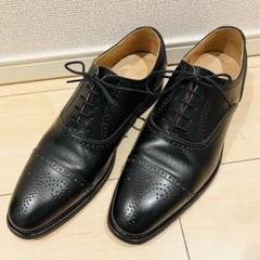 ⭐️極美品⭐️ スコッチグレイン　3526 ビジネスシューズ　　　 ブラック　レザー 美品◇スコッチグレイン レザーシューズ ストレートチップ 3526