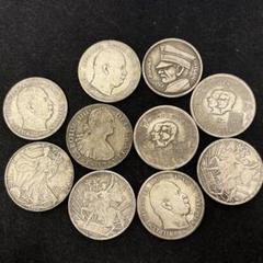 C13 まとめて　7枚セット　海外古錢 銀貨　コイン　金貨 Q5 まとめて 7枚セット 金貨 銀貨 記念コイン 激安 - メルカリ