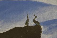 【複製】横山大観/海暾/日ノ出図/横物/工芸品/掛軸☆宝船☆Z-788 複製】横山大観/海暾/日ノ出図/横物/工芸品/掛軸☆宝船☆Z-788の