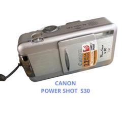【動作品】キャノンCanon PowerShot S30コンパクトデジタルカメラ 2025年最新】CANON PoWER SHOT S30の人気アイテム - メルカリ