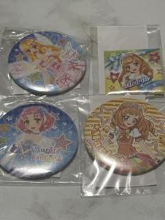 【メーカー直送】 アイカツ! 缶バッチ オフィシャル マリア さくら 星宮いちご ピンズ・ピンバッジ・缶バッジ