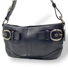 ✨極美品　COACH コーチ　ショルダーバッグ　2way ブラック　レザー　黒