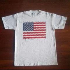 90s USA製 ビンテージ FLORIDA お土産スーベニア 星条旗 Tシャツ