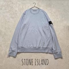 送料関税込☆Stone  ロゴパッチ スウェットシャツ☆超人気 Stone Island コンパスバッジ スウェットシャツ | ブラック