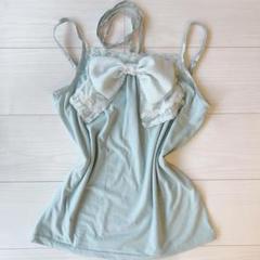 axes femme リボンキャミソール ワインレッド axes femme リボンキャミソール ワインレッド - メルカリ