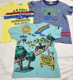 DOUBLE.B Tシャツ 110㎝ b