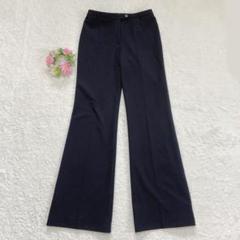 美品★大きいサイズ 【ICB】 レディース フレア スラックス XL ブラック