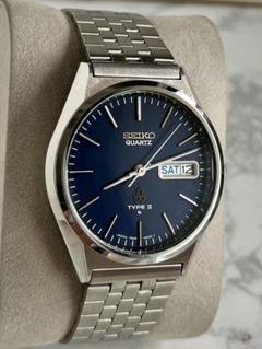 美品 稼動品 SEIKO セイコータイプ2 メンズ腕時計 ビンテージ 日付曜日 2025年最新】セイコー タイプ2の人気アイテム - メルカリ