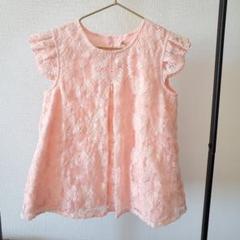【センスオブワンダー】120cmハートレースチュニックブラウス
